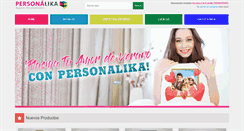 Desktop Screenshot of muestra.personalika.com