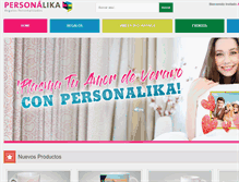 Tablet Screenshot of muestra.personalika.com